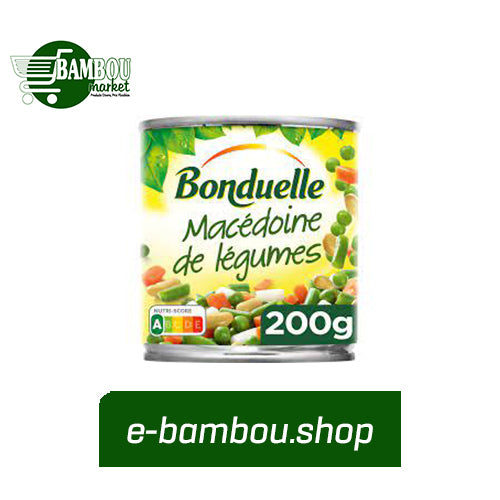 BONDUELLE MACEDOINE LEGUME 200G