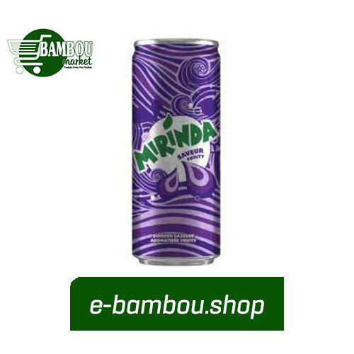 CANNETTE MIRINDA SAVEUR FRUITY