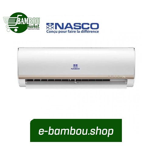 Nasco SPLIT - 1,5 CV -nas t12n1 r 410a blanc FACADE BLANCHE